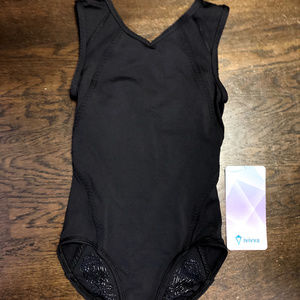 Ivivva black bodysuit